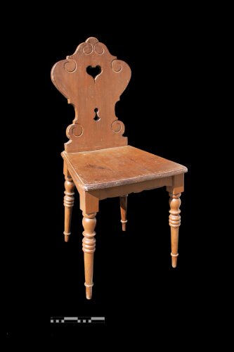 Dřevěná selská židle